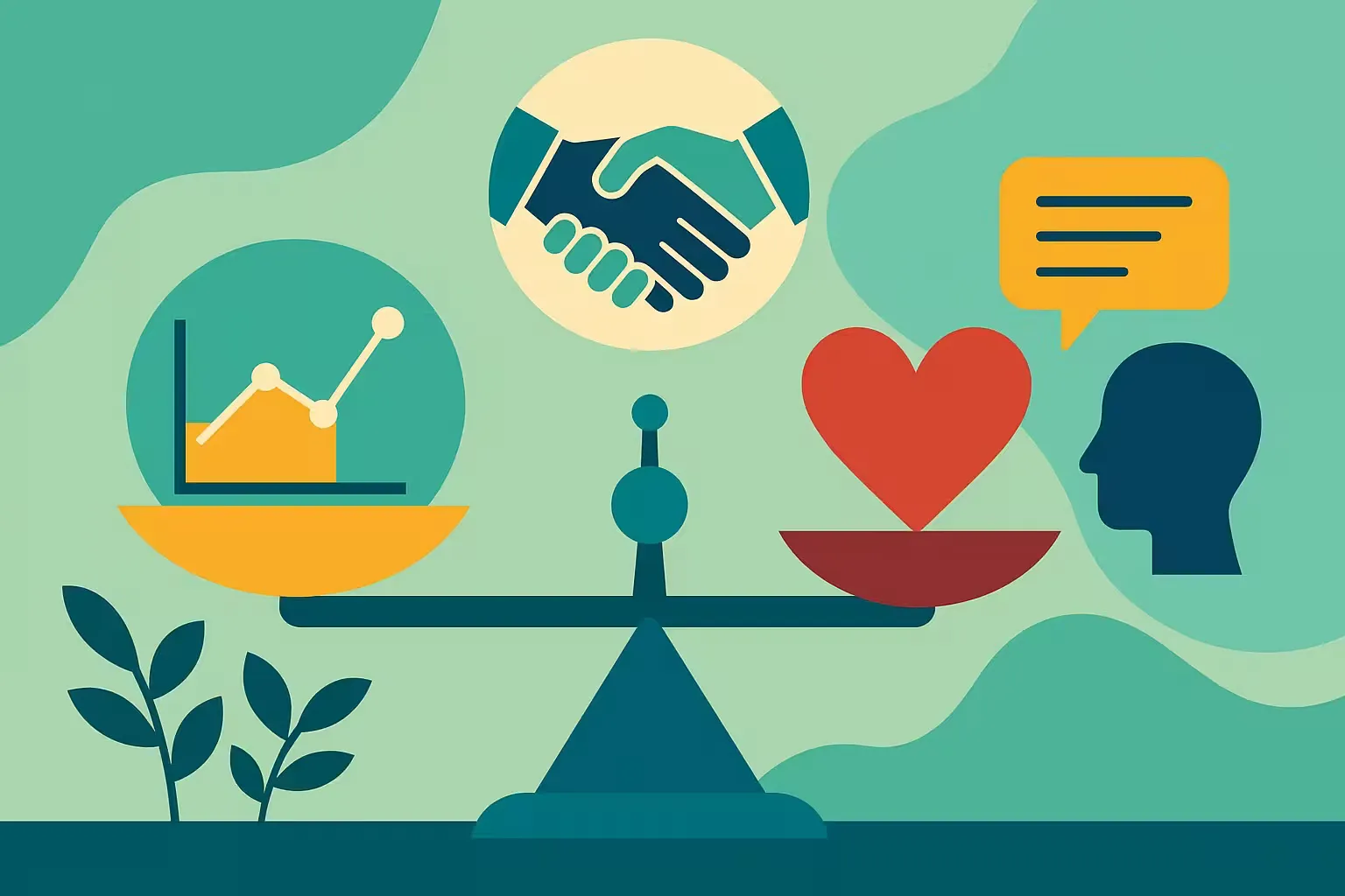 Mediating Between Facts and Emotions in Mining Disputes
