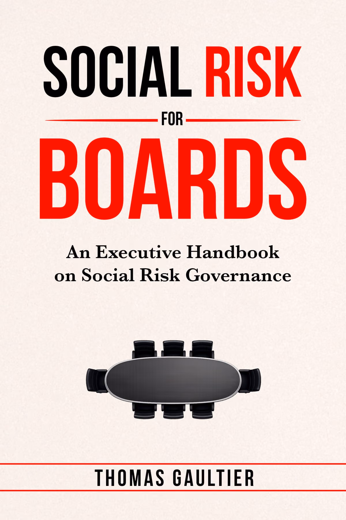 Cover of Social Risk for Boards by Thomas Gaultier